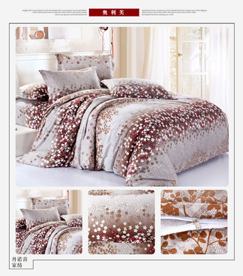 丹諾喜家紡 斜紋天鵝絨床上用品四件套，廠家直銷，品質生活之選